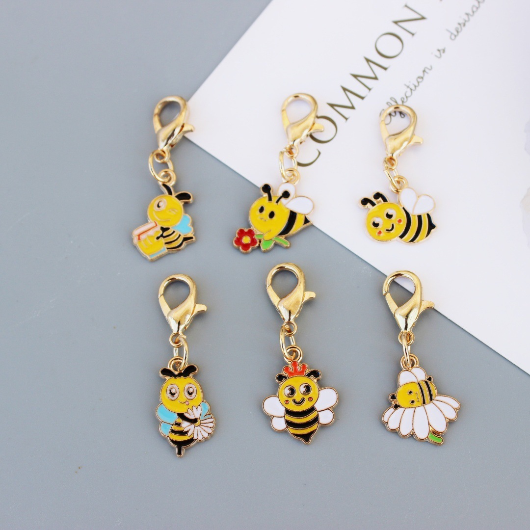 Multi-Purpose DIY Hanging Key Ring Charms Bulk Wholesale Bag & Key Dual Use Decor