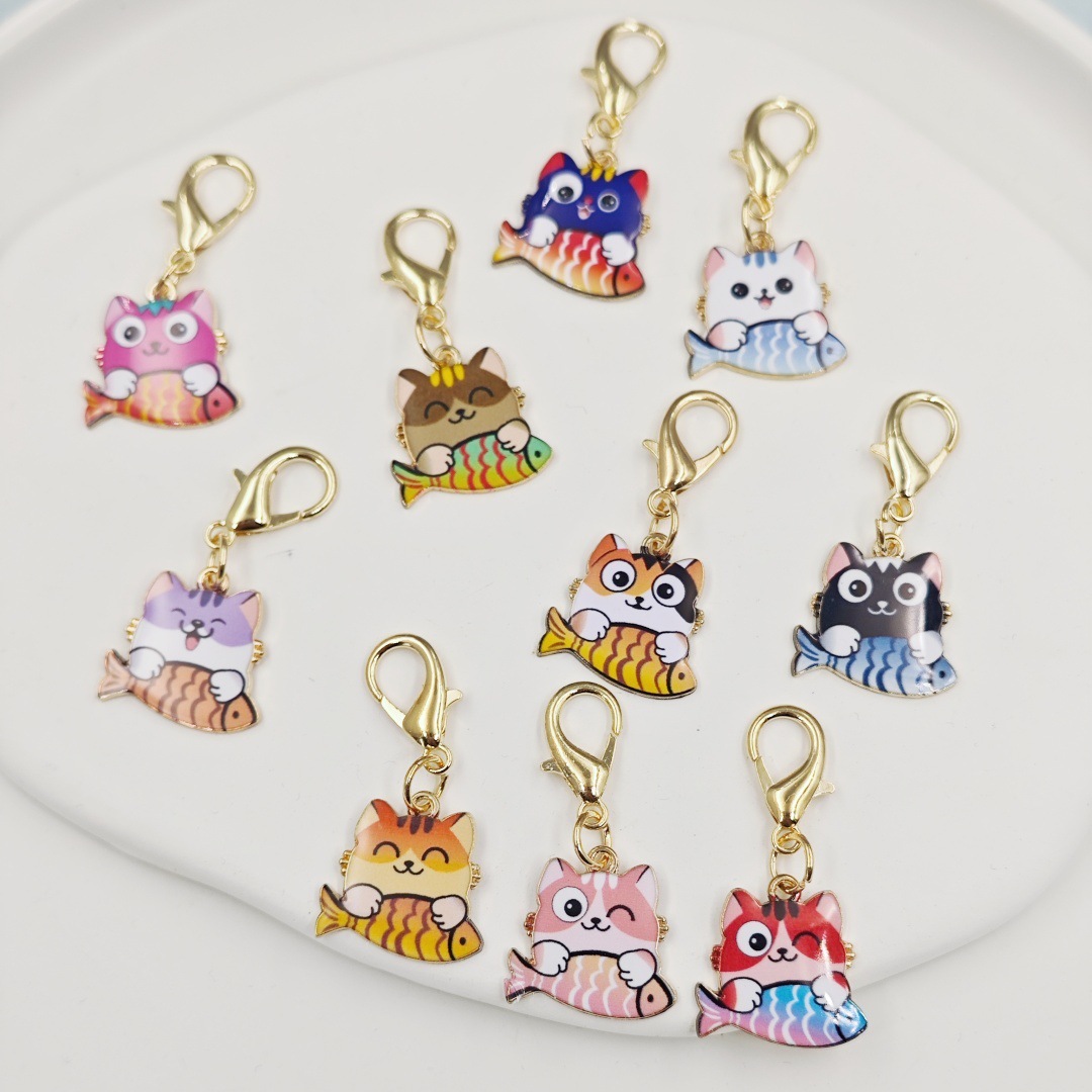 Wholesale Cute Shaped DIY Hanging Keychain Charms Bulk Backpack Decor Craft Supplies