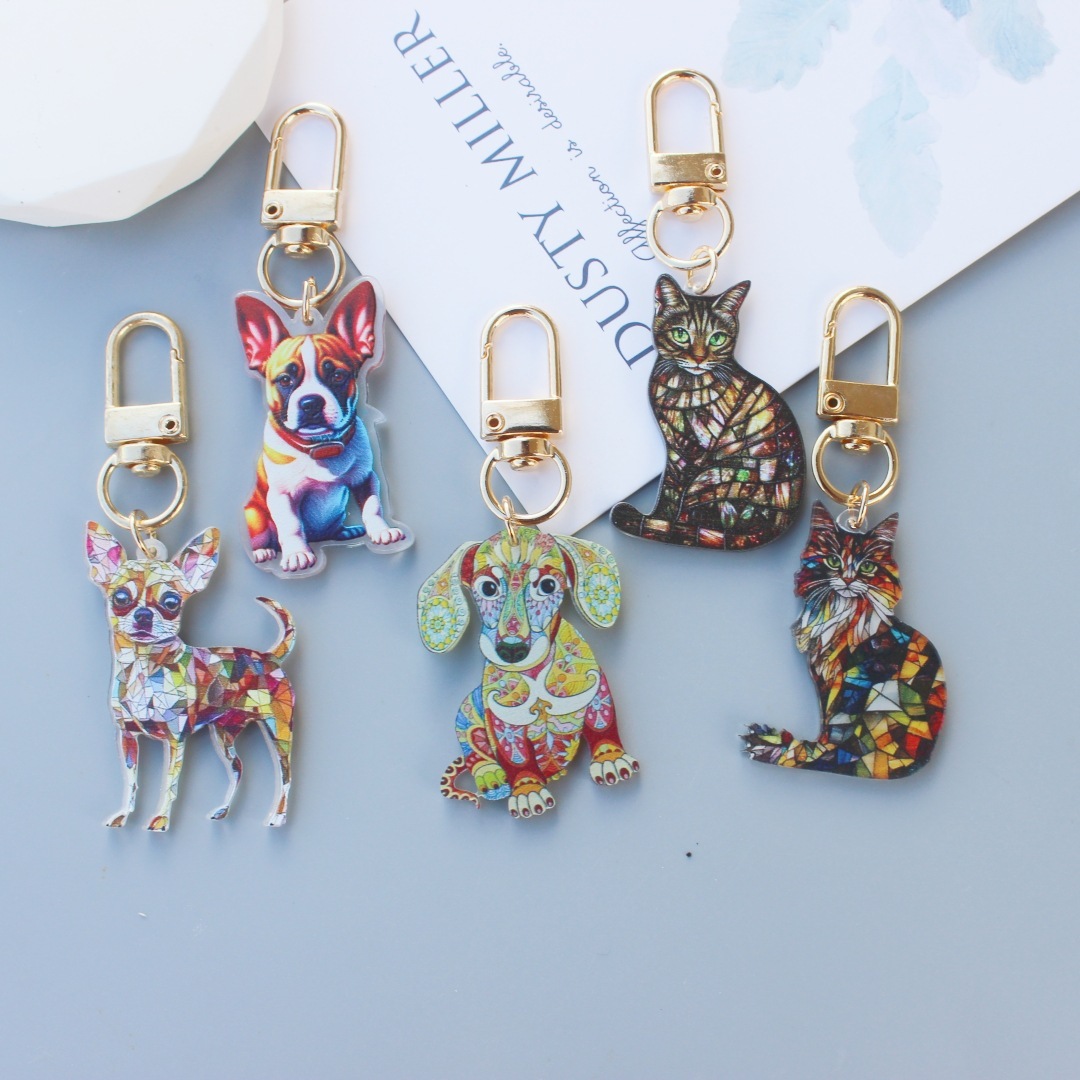 Wholesale Mixed Pack DIY Hanging Keychain Pendants Bulk All Theme Handcraft Supplies