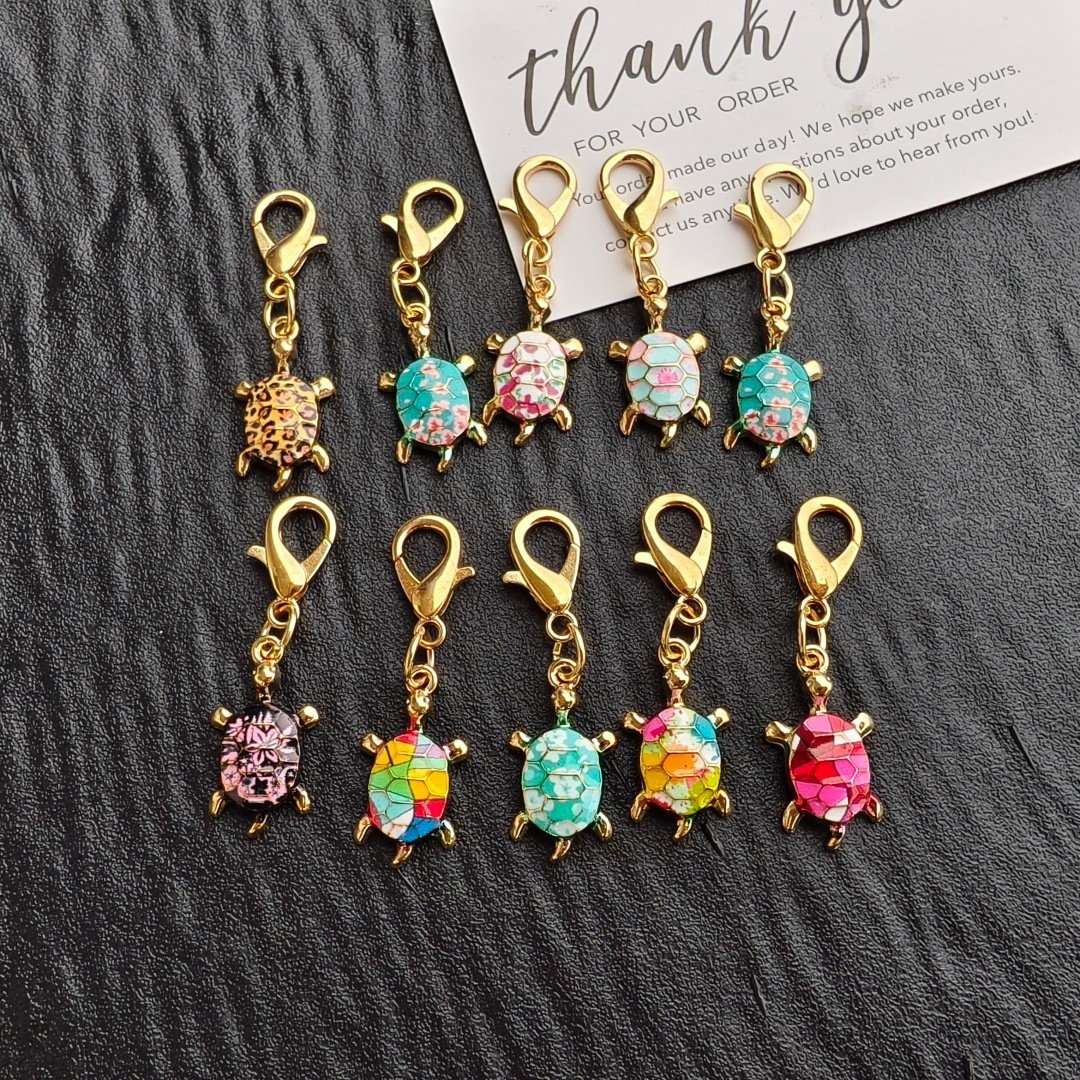 Wholesale Resin DIY Hanging Keychain Charms Bulk Craft Pendants for Bag Decoration
