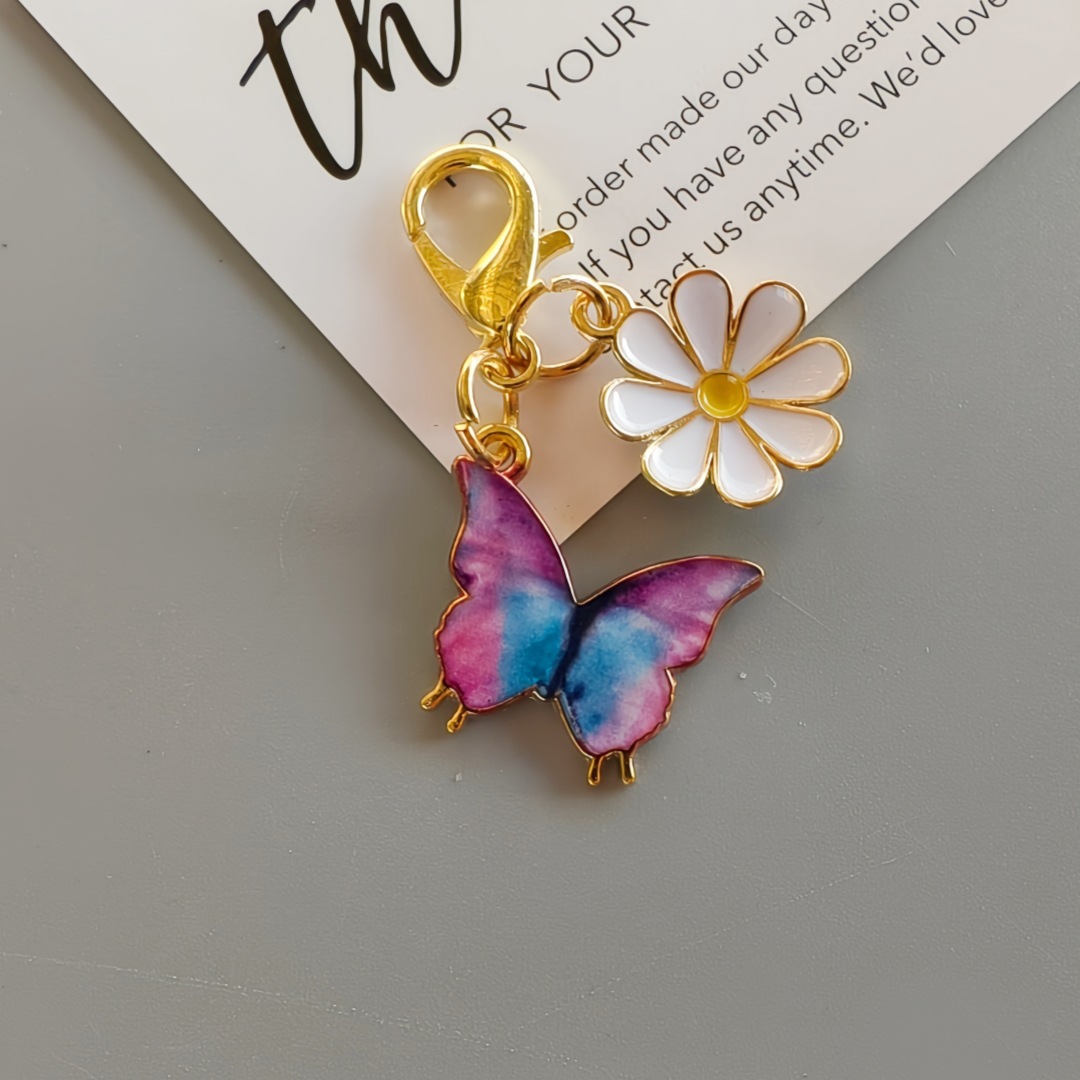 Wholesale Blank Hanging Keychain Charms Bulk DIY Supplies for Personalized Custom Crafts