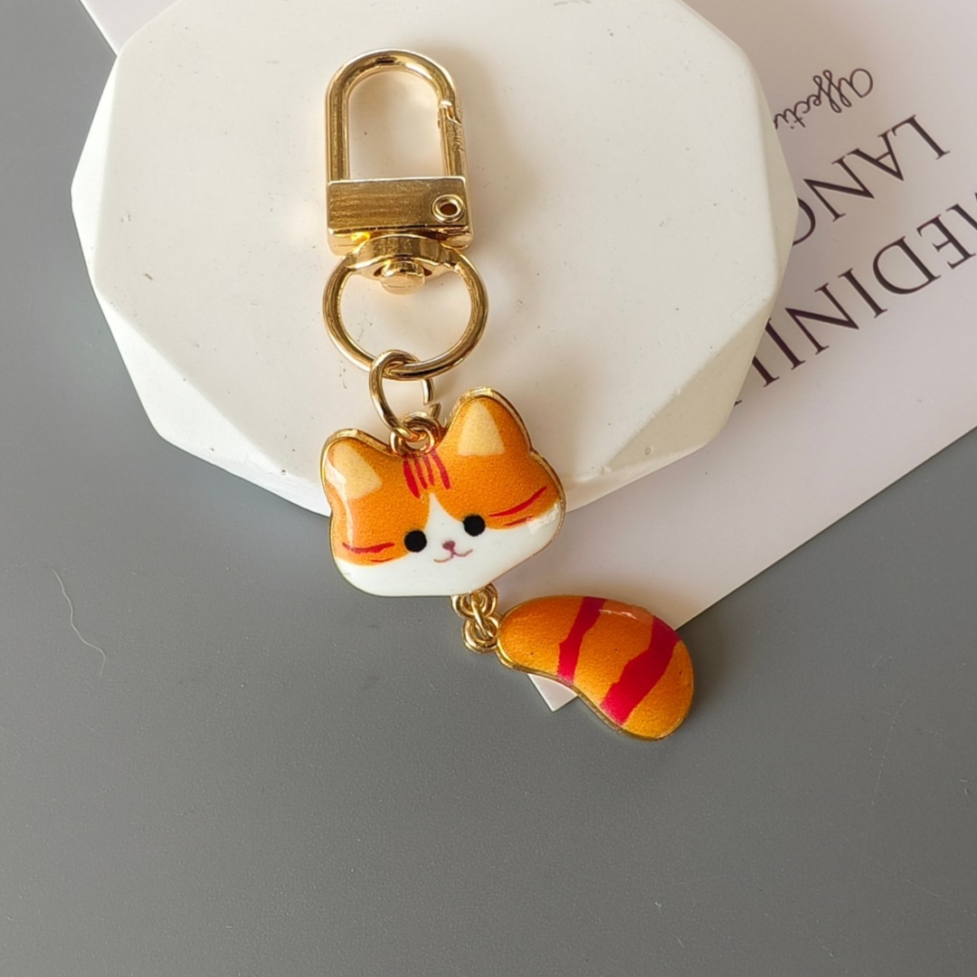 Low MOQ Bulk DIY Hanging Keychain Charms Wholesale Small Business Craft Stock