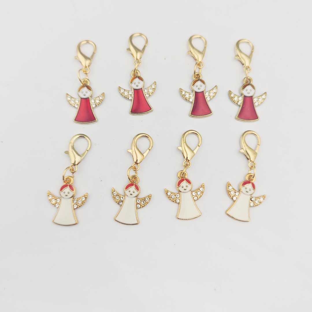 Enamel DIY Hanging Pendants Keychains Wholesale Bulk Jewelry Making Accessories