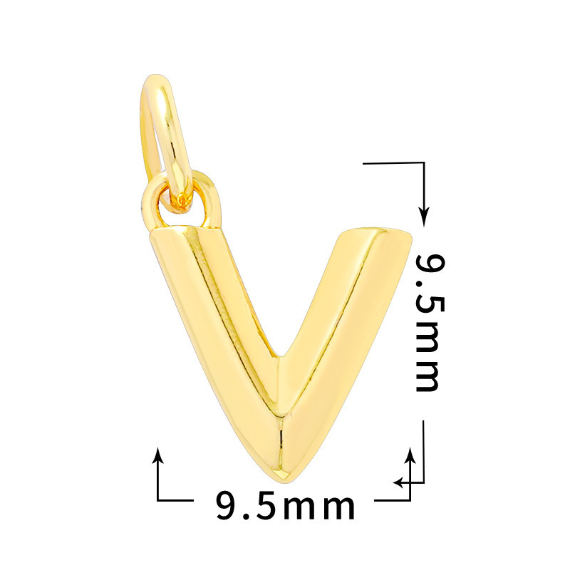 Blank Alphabet Letter DIY Hanging Pendants Wholesale Custom Name Keyring Craft Parts