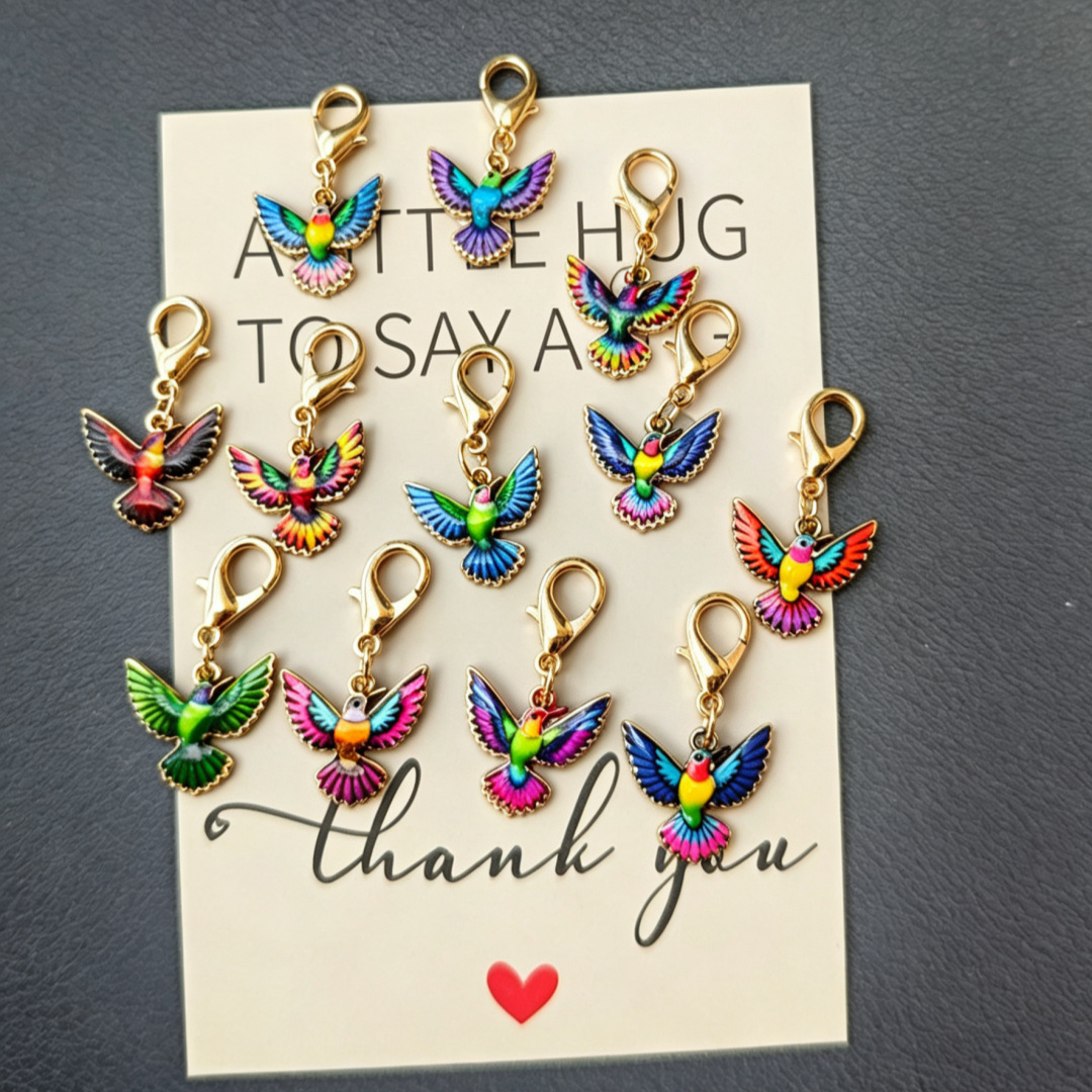 Bulk DIY Keychain Hanging Ornaments Wholesale Multi-Shape Craft Parts for Gift DIY