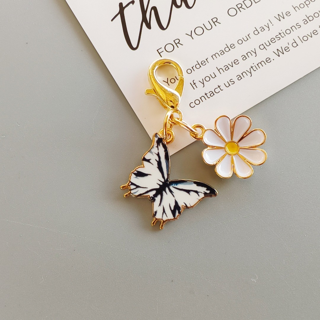 Wholesale Blank Hanging Keychain Charms Bulk DIY Supplies for Personalized Custom Crafts