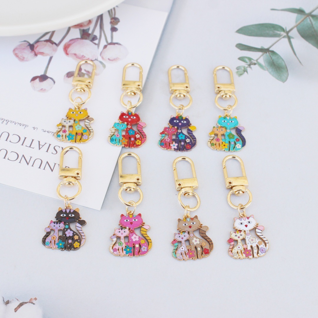 Wholesale Blank Hanging Keychain Charms Bulk DIY Supplies for Personalized Custom Crafts