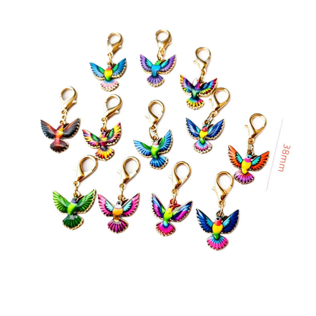 Bulk DIY Keychain Hanging Ornaments Wholesale Multi-Shape Craft Parts for Gift DIY