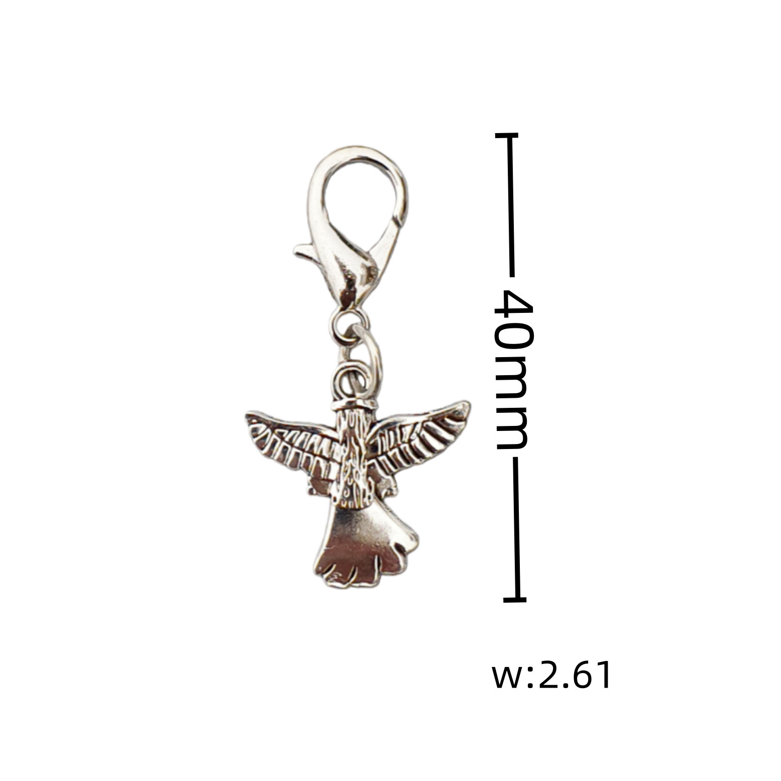 Fashion Alloy DIY Hanging Keychain Ornaments Bulk Wholesale Backpack Decor Charms