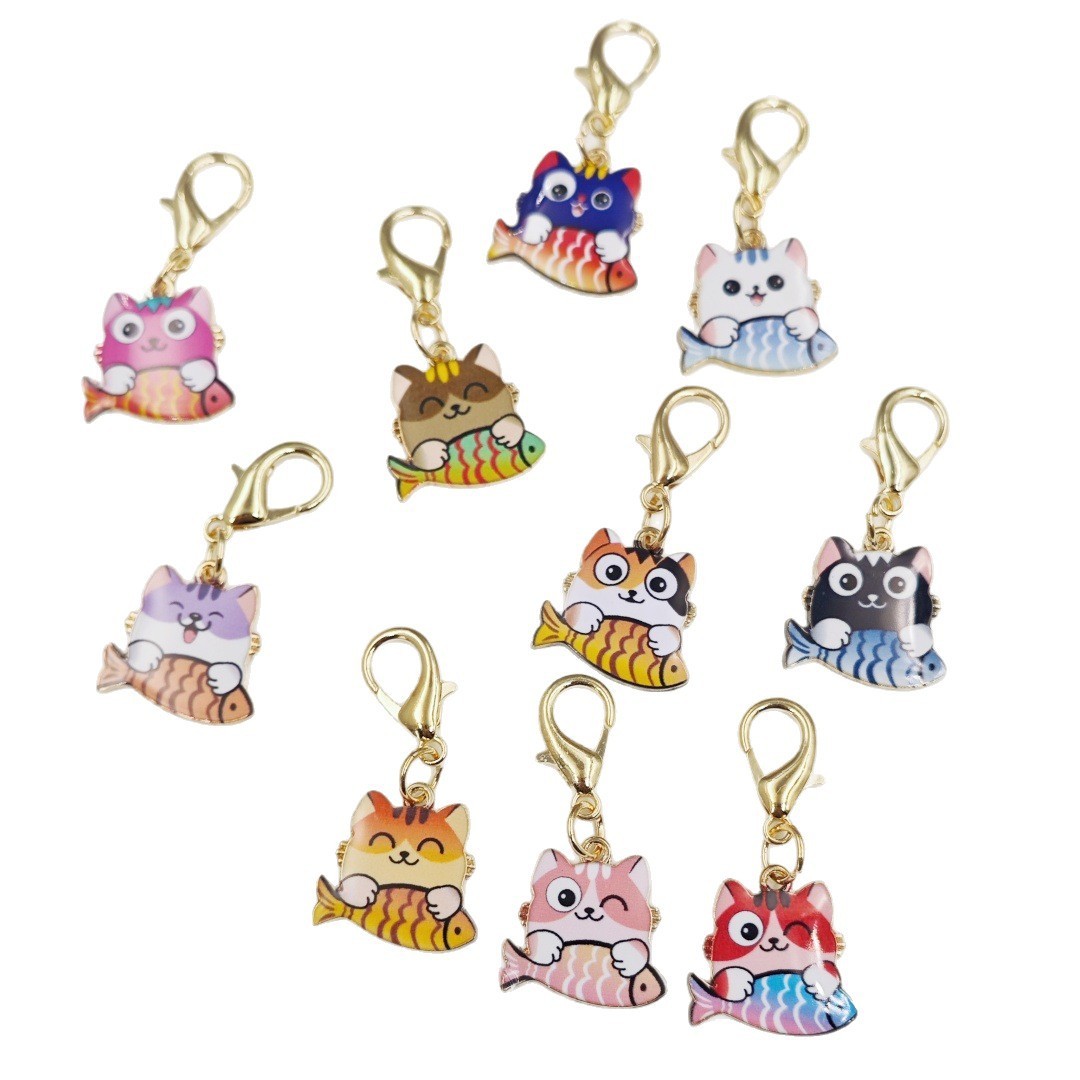 Wholesale Cute Shaped DIY Hanging Keychain Charms Bulk Backpack Decor Craft Supplies
