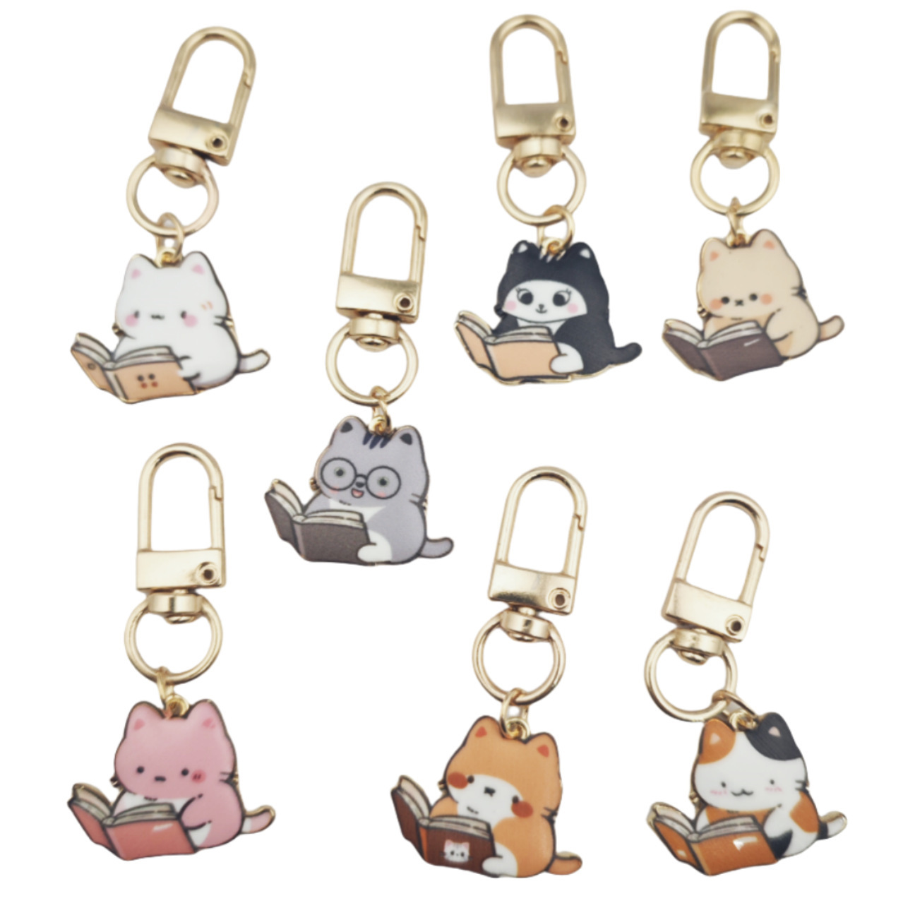 Enamel DIY Hanging Pendants Keychains Wholesale Bulk Jewelry Making Accessories