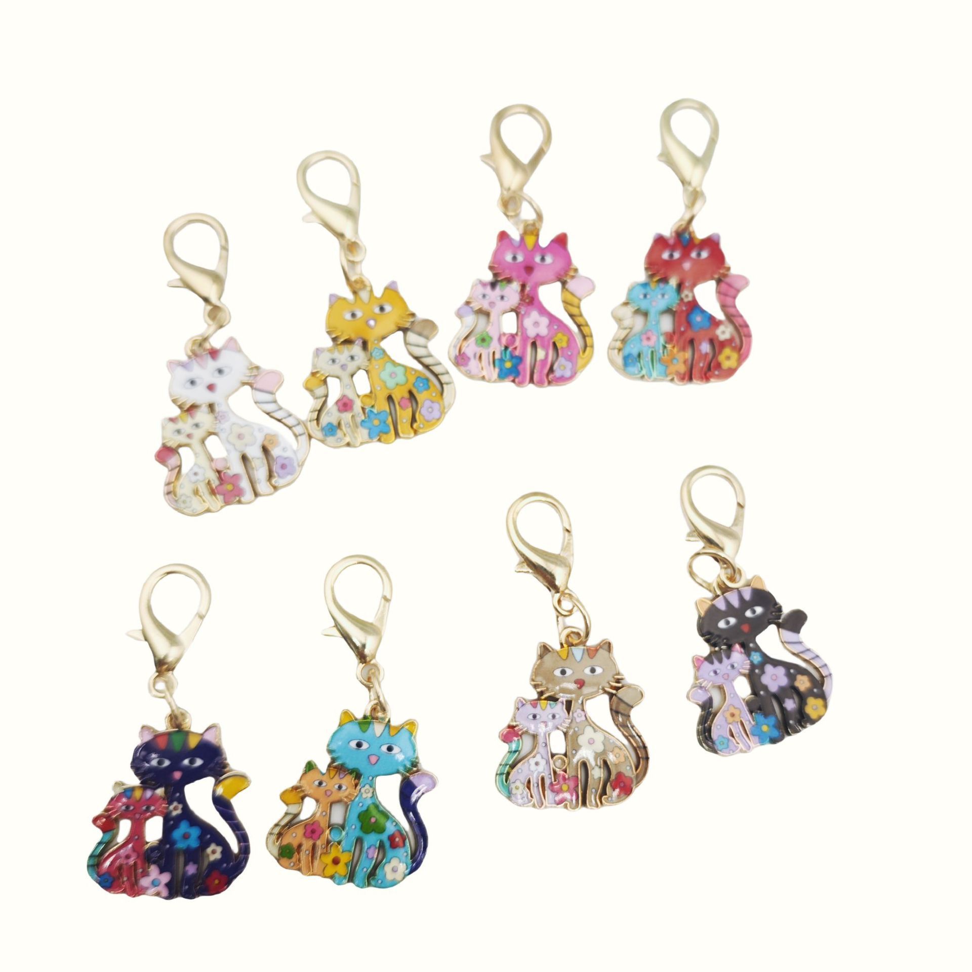 Wholesale Blank Hanging Keychain Charms Bulk DIY Supplies for Personalized Custom Crafts