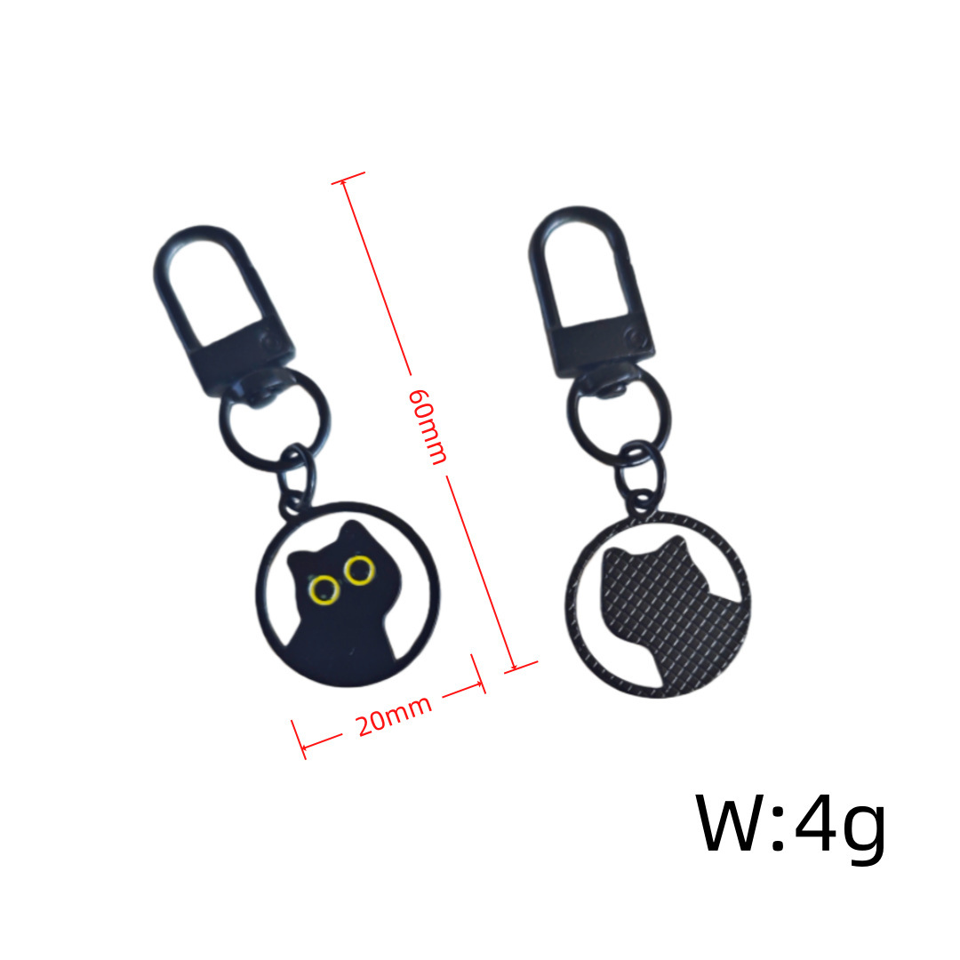 Fashion Alloy DIY Hanging Keychain Ornaments Bulk Wholesale Backpack Decor Charms