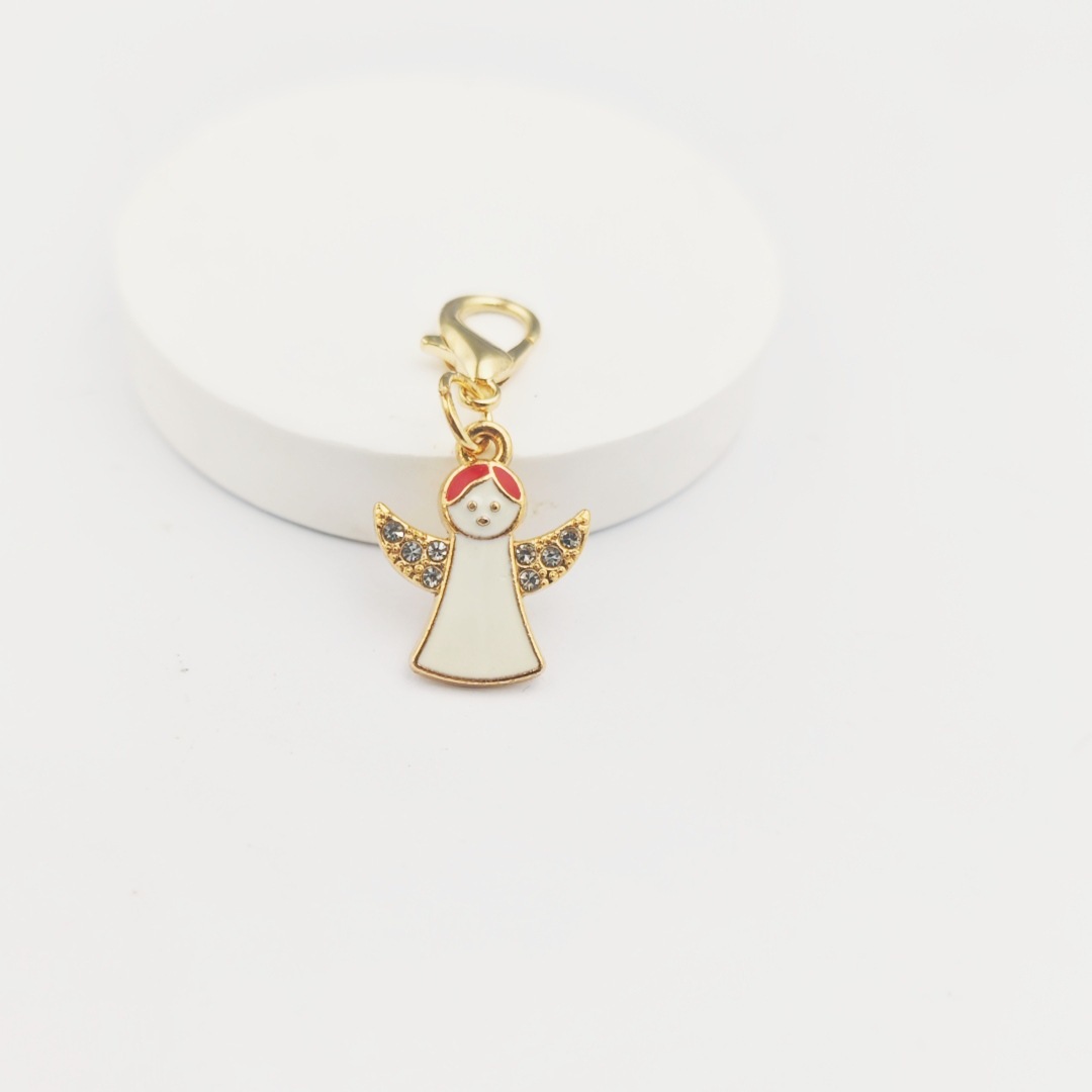 Enamel DIY Hanging Pendants Keychains Wholesale Bulk Jewelry Making Accessories