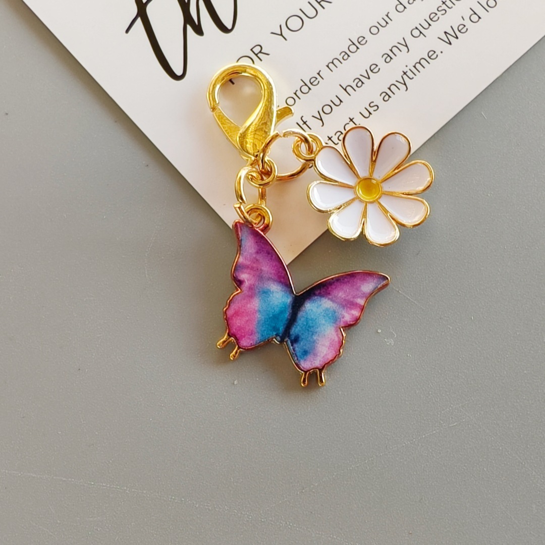 Wholesale Blank Hanging Keychain Charms Bulk DIY Supplies for Personalized Custom Crafts