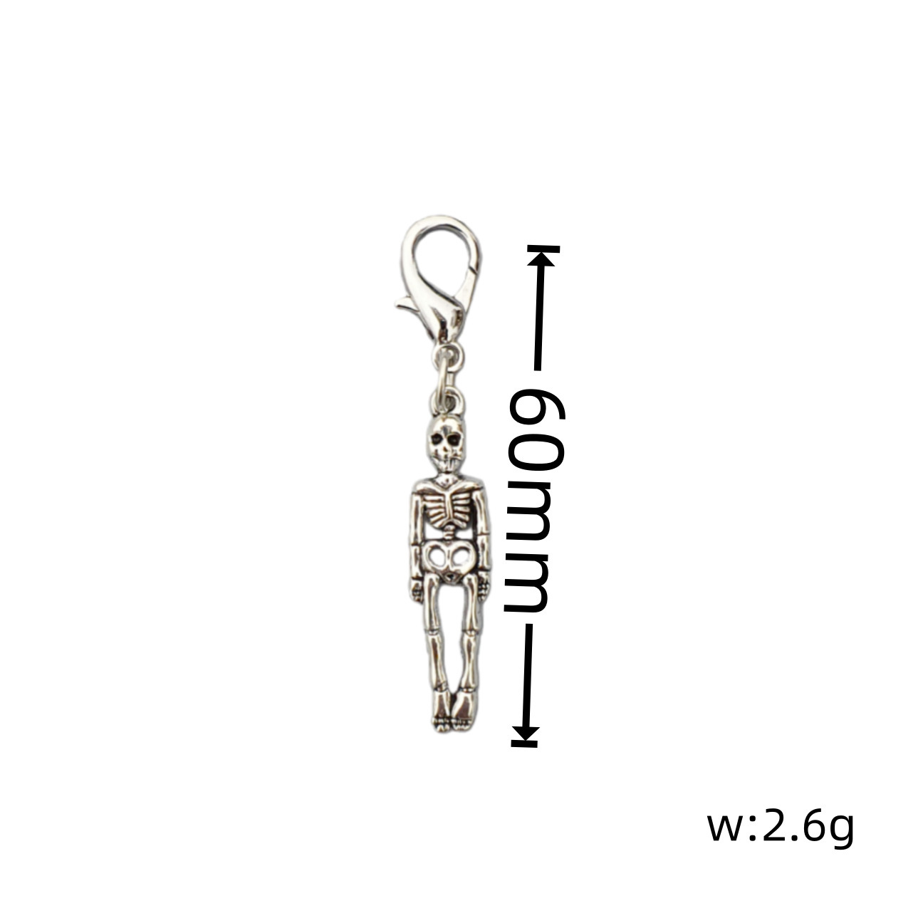 Fashion Alloy DIY Hanging Keychain Ornaments Bulk Wholesale Backpack Decor Charms