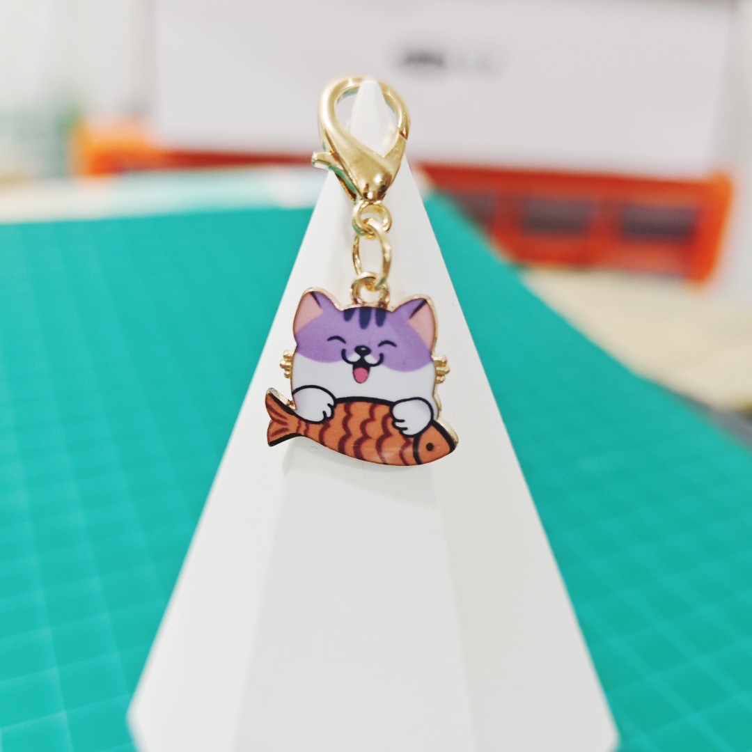 Wholesale Cute Shaped DIY Hanging Keychain Charms Bulk Backpack Decor Craft Supplies
