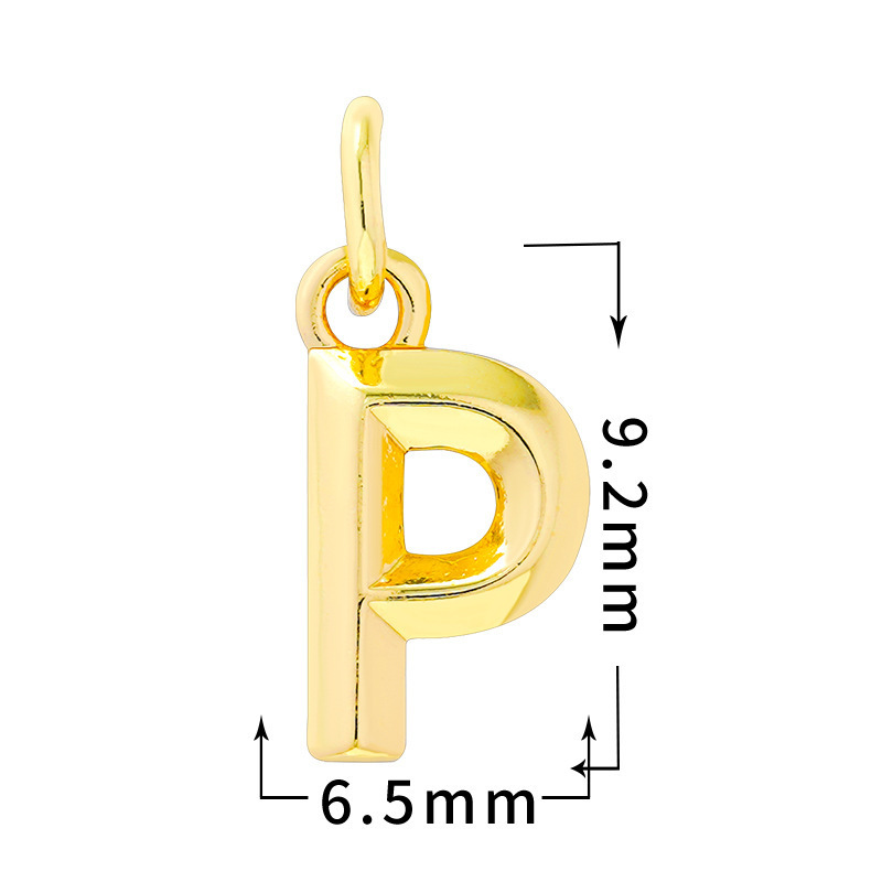 Blank Alphabet Letter DIY Hanging Pendants Wholesale Custom Name Keyring Craft Parts