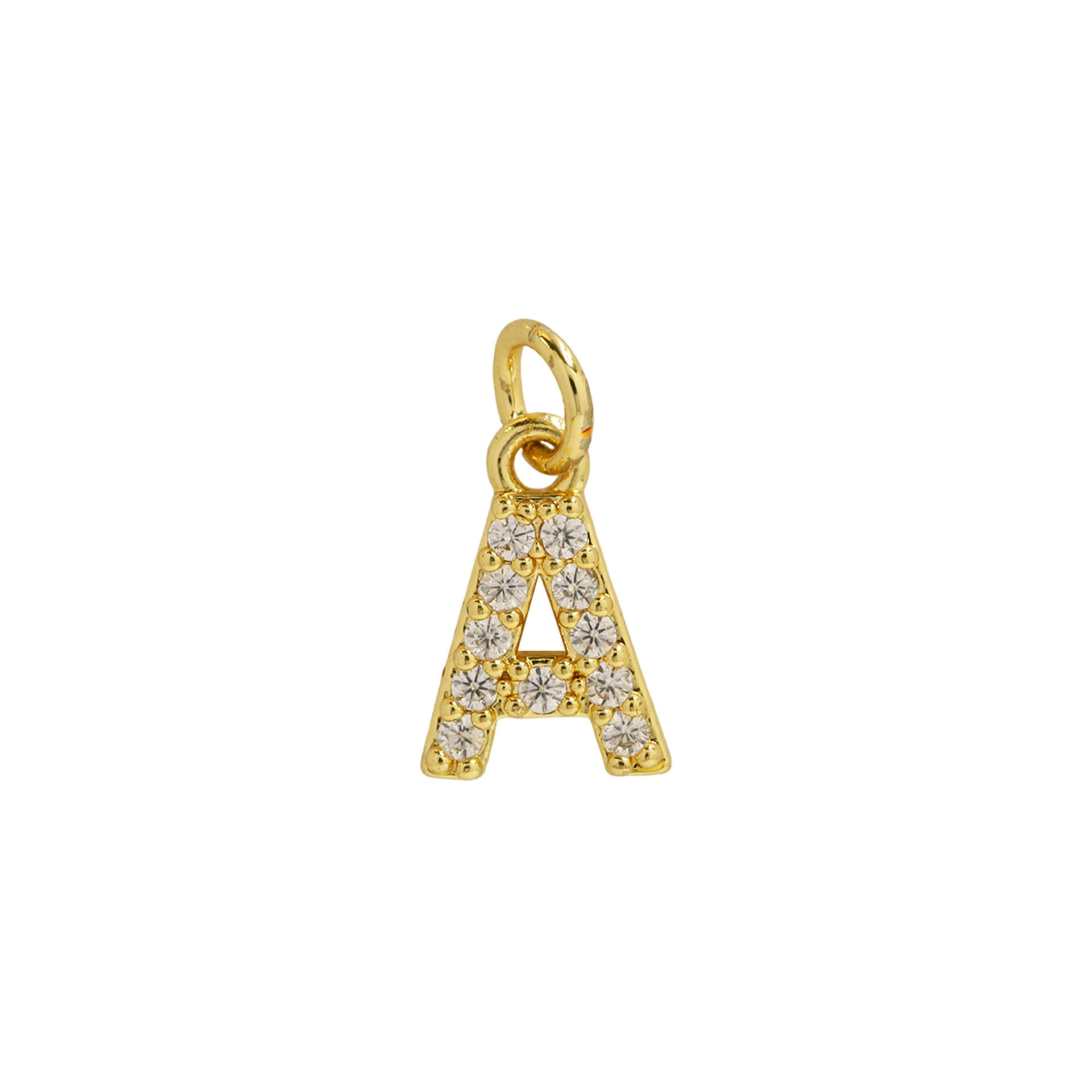 Low MOQ Wholesale DIY Alphabet Letter Charms Bulk Handmade Gift Making Supplies