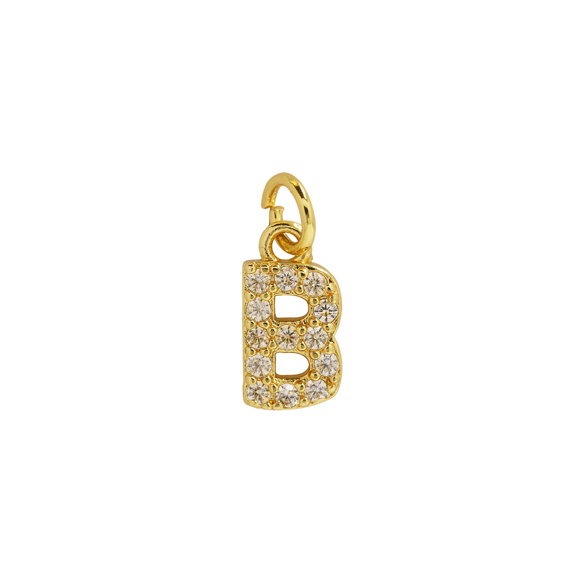 Low MOQ Wholesale DIY Alphabet Letter Charms Bulk Handmade Gift Making Supplies