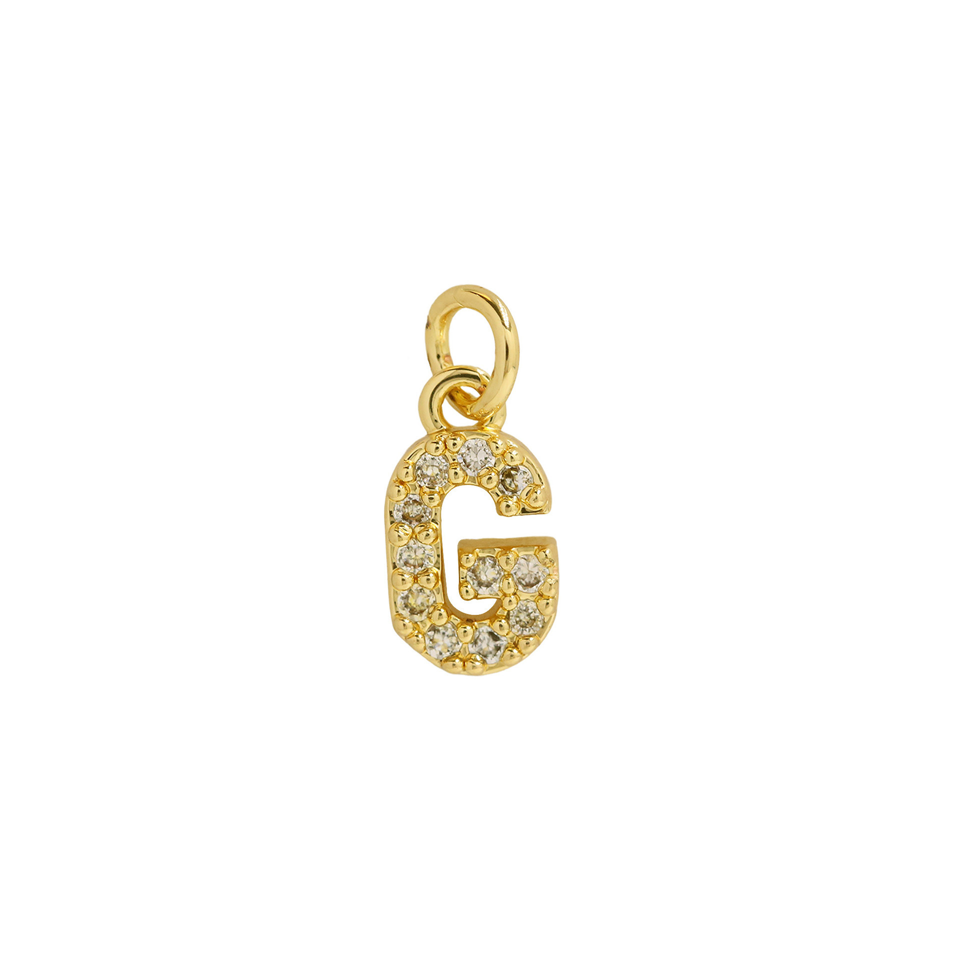 Low MOQ Wholesale DIY Alphabet Letter Charms Bulk Handmade Gift Making Supplies