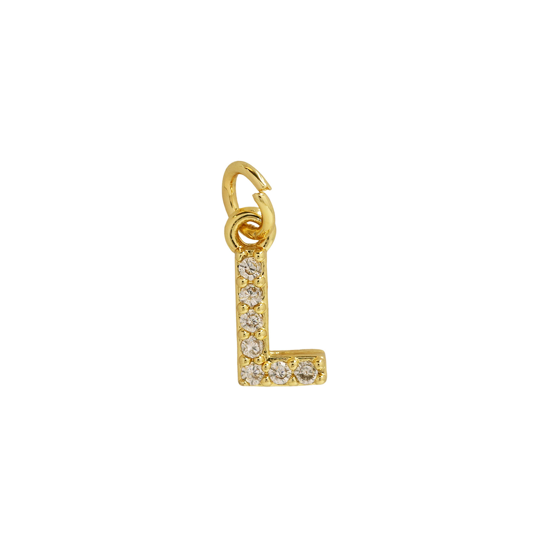 Low MOQ Wholesale DIY Alphabet Letter Charms Bulk Handmade Gift Making Supplies