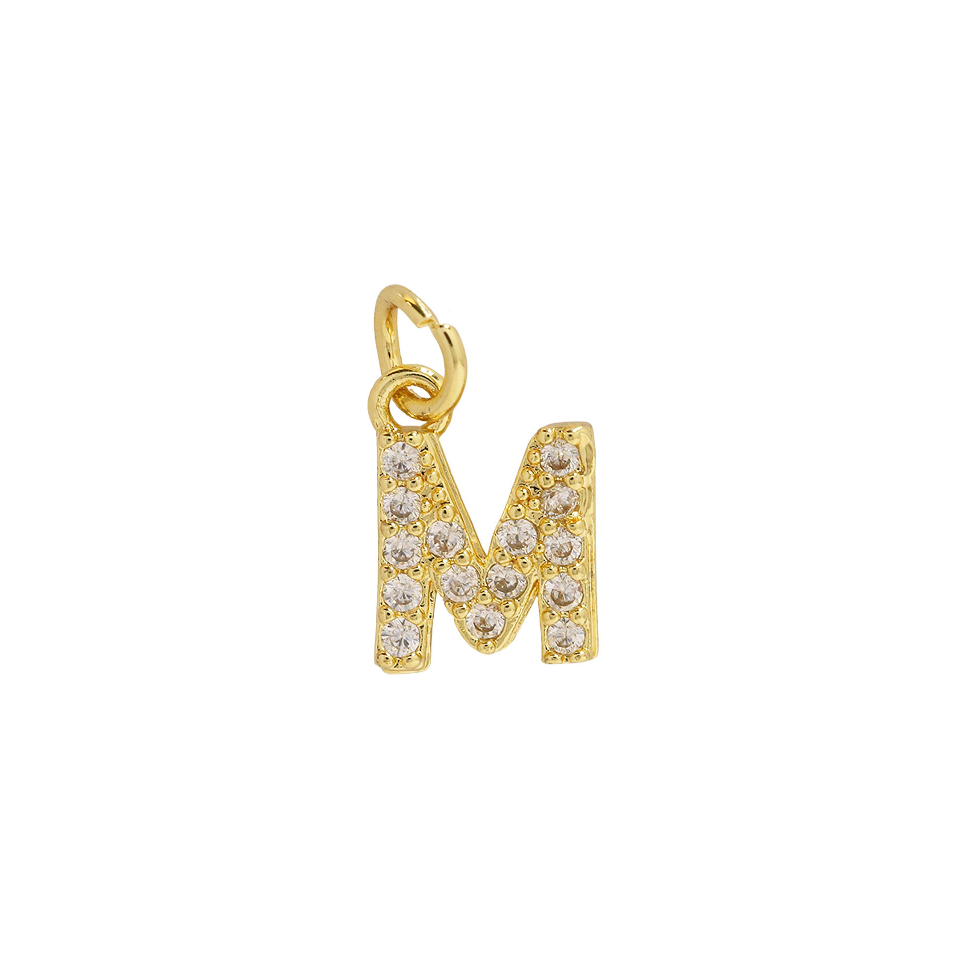 Low MOQ Wholesale DIY Alphabet Letter Charms Bulk Handmade Gift Making Supplies