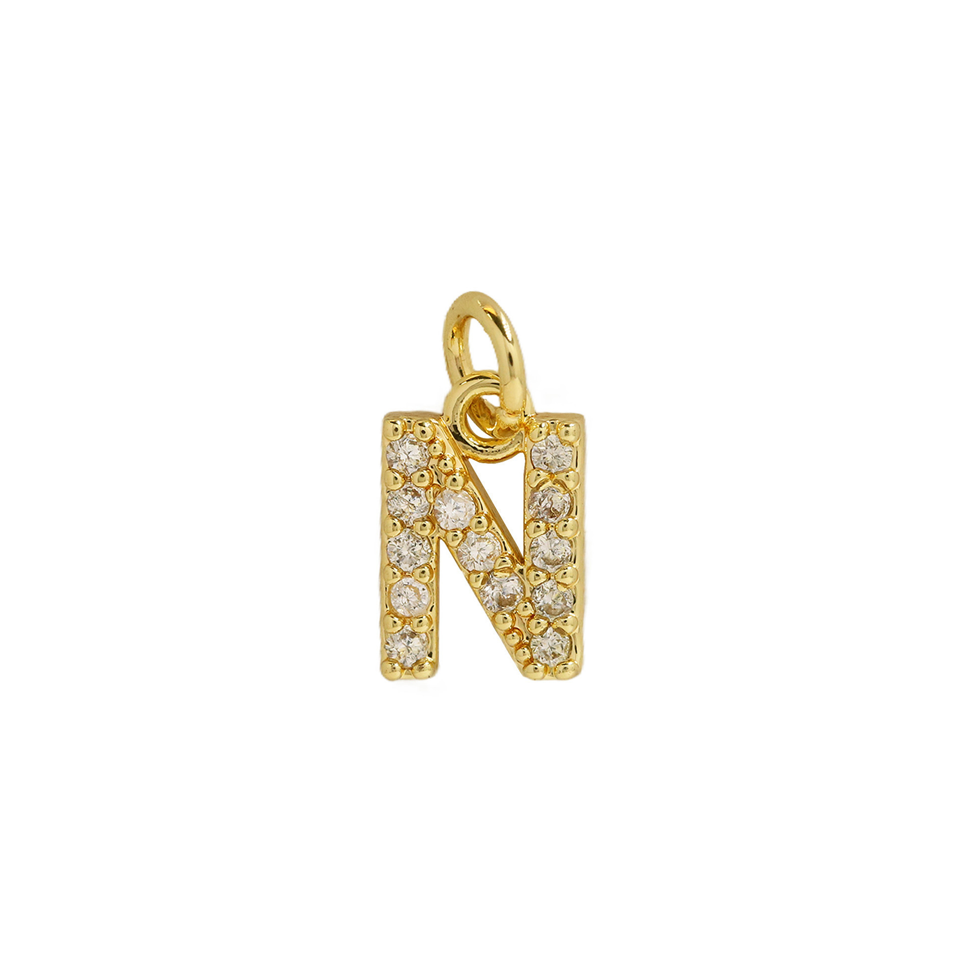 Low MOQ Wholesale DIY Alphabet Letter Charms Bulk Handmade Gift Making Supplies