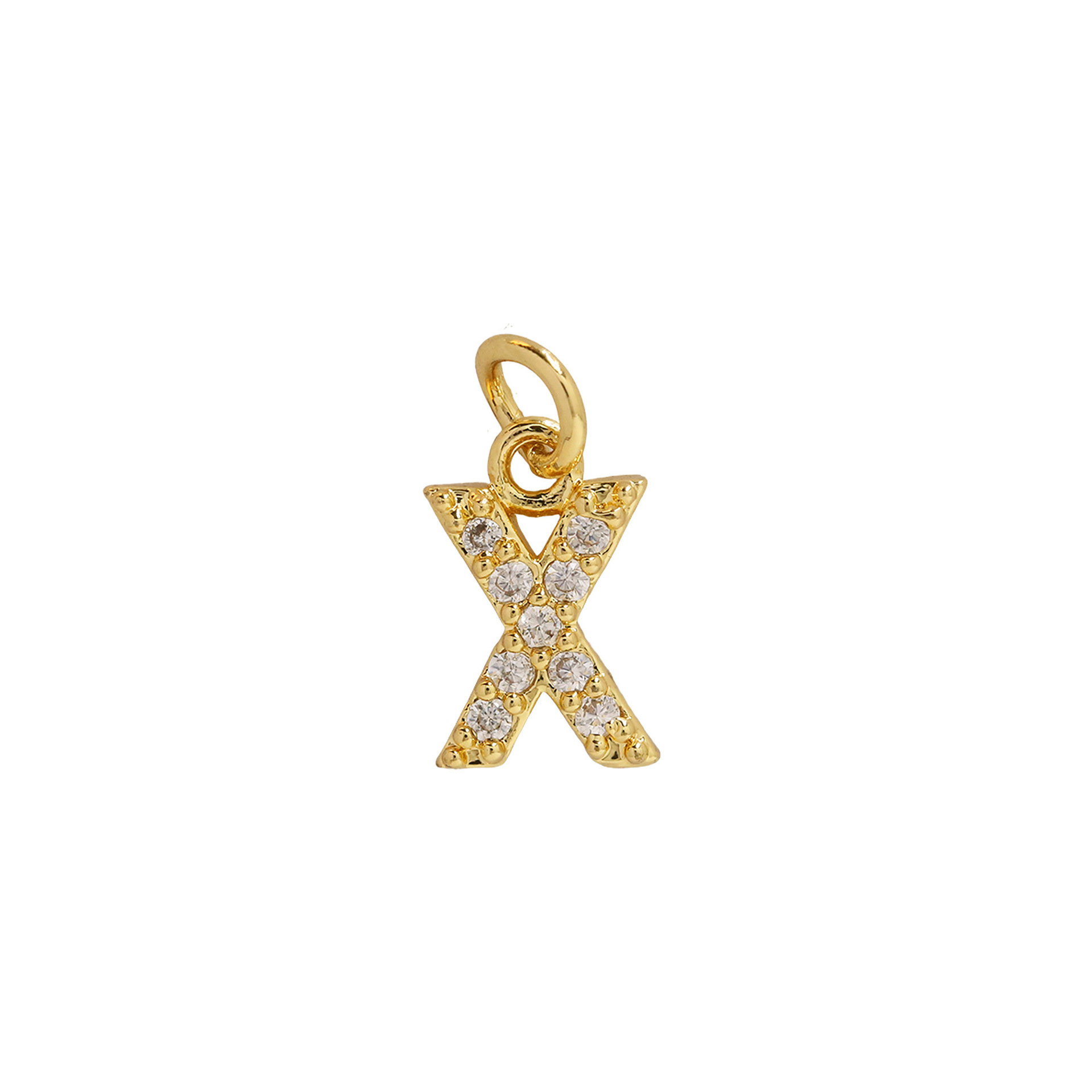 Low MOQ Wholesale DIY Alphabet Letter Charms Bulk Handmade Gift Making Supplies
