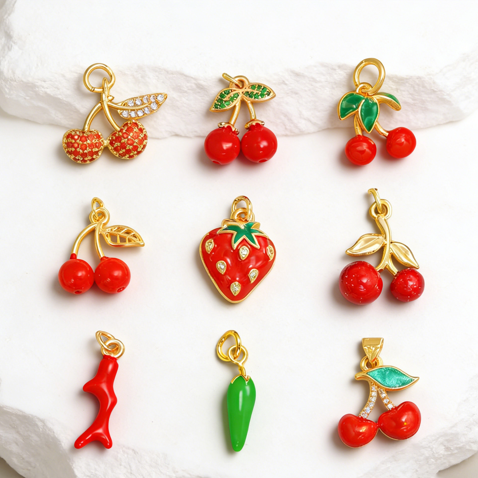 Full A-Z Letter Copper Plated Alloy Enamel Hanging Charms Bulk Custom Initial DIY Crafts