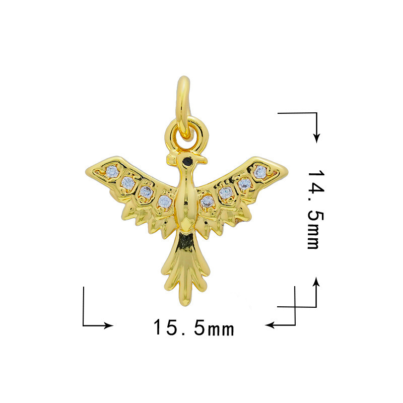 Cartoon Pattern Copper Plated Alloy Enamel Charms Bulk Kids Handmade Gift DIY Supplies