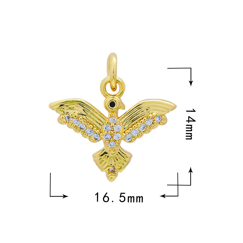 Cartoon Pattern Copper Plated Alloy Enamel Charms Bulk Kids Handmade Gift DIY Supplies