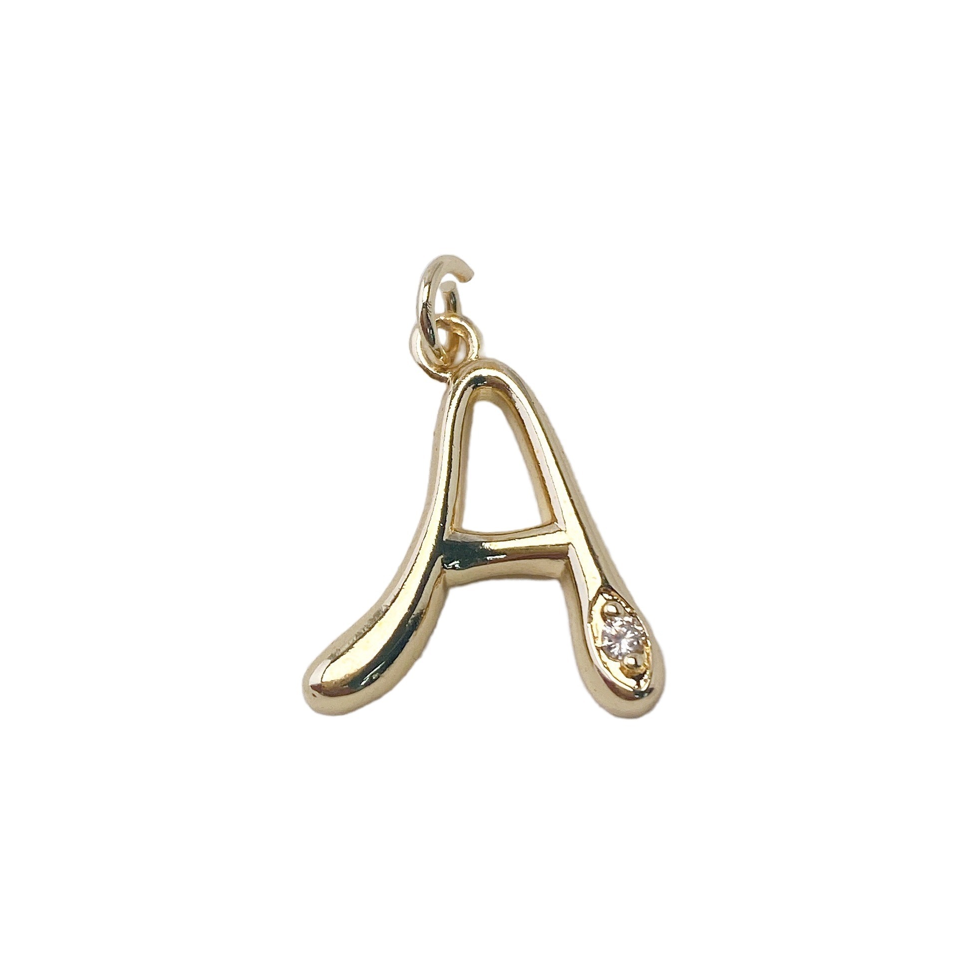 Mini Lowercase Metal Alphabet DIY Hanging Pendants Bulk Wholesale Fashion Backpack Charms