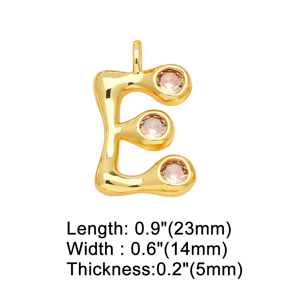 Wholesale Holographic UV Print Alphabet Letter Charms, DIY Initial Hanging Pendants Bulk MOQ 10pcs