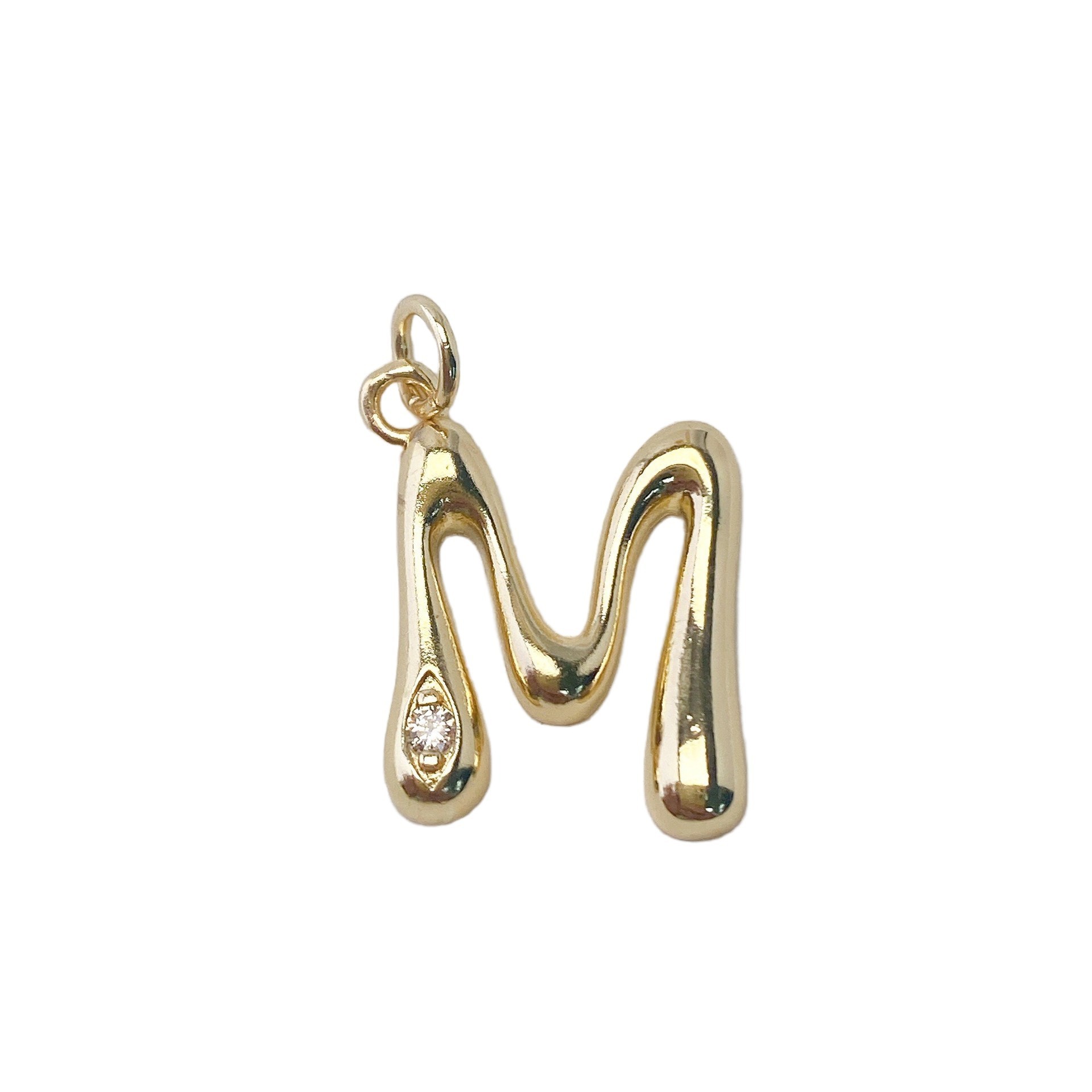 Mini Lowercase Metal Alphabet DIY Hanging Pendants Bulk Wholesale Fashion Backpack Charms