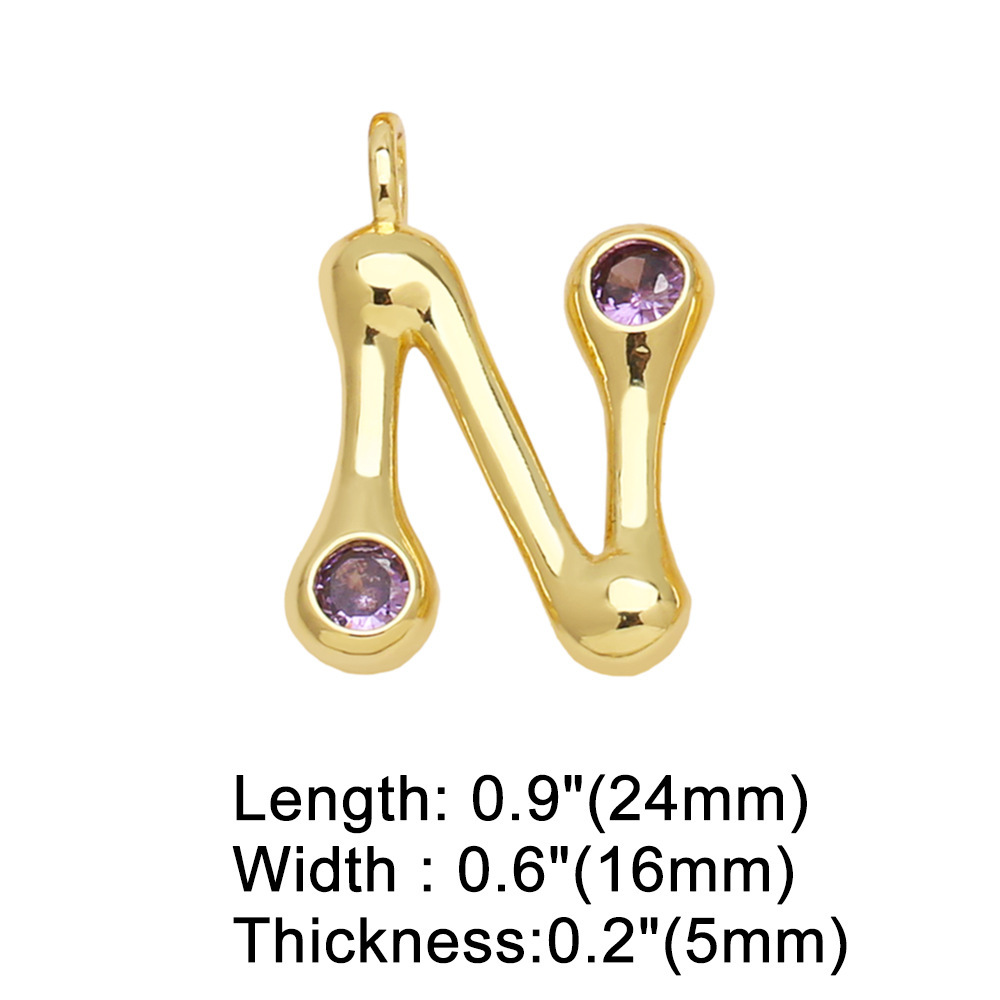 Wholesale Holographic UV Print Alphabet Letter Charms, DIY Initial Hanging Pendants Bulk MOQ 10pcs