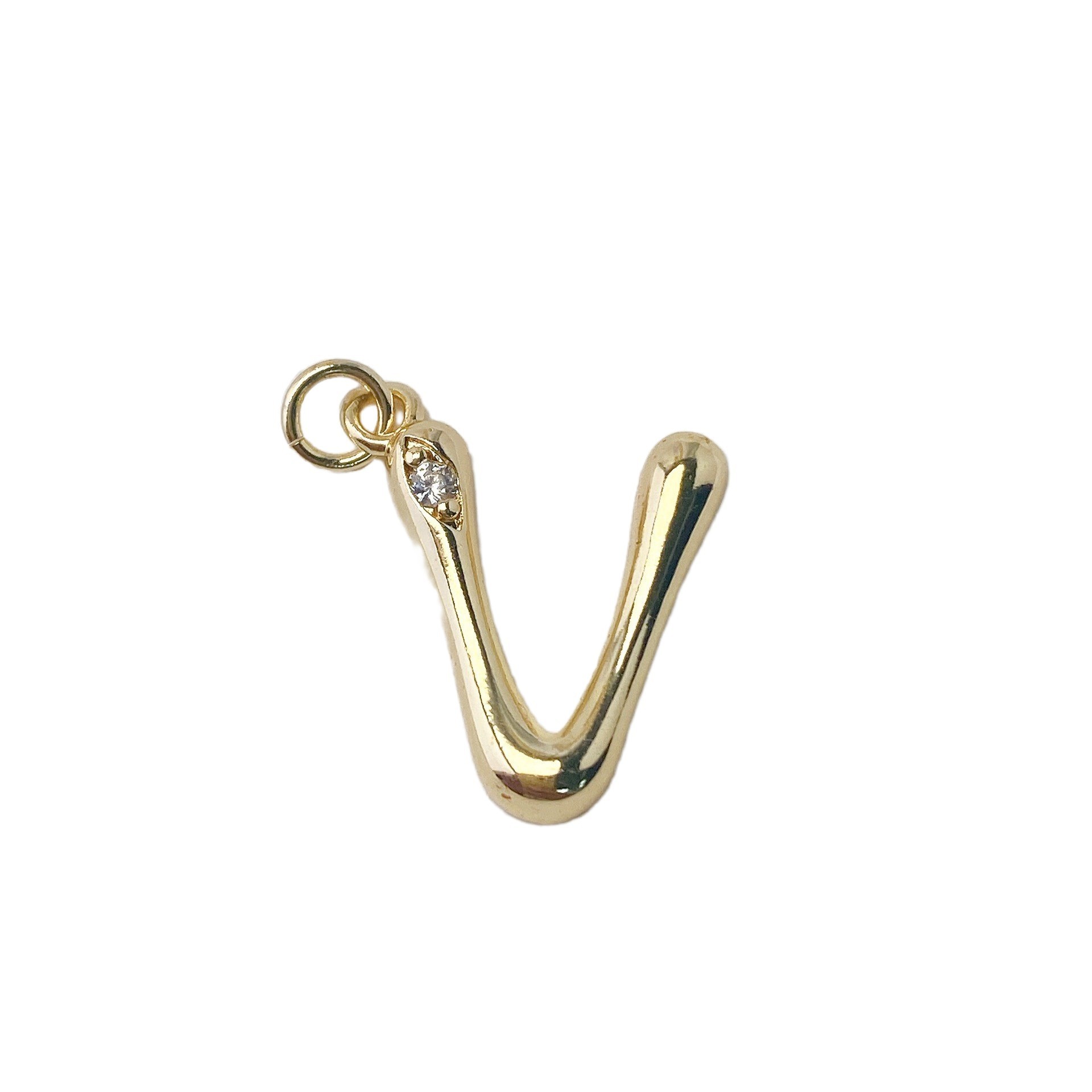 Mini Lowercase Metal Alphabet DIY Hanging Pendants Bulk Wholesale Fashion Backpack Charms