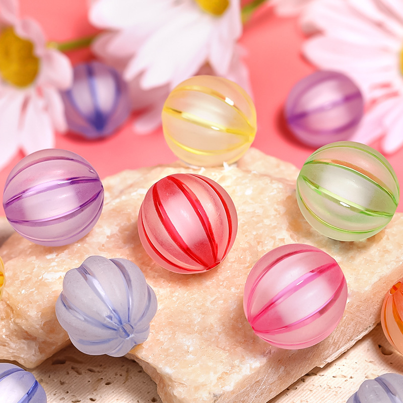Assorted Multicolor Acrylic Loose Beads Wholesale Craft Jewelry DIY Parts