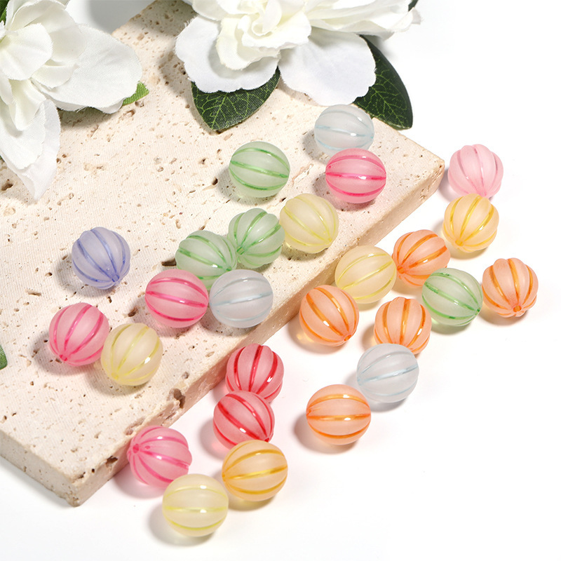 Assorted Multicolor Acrylic Loose Beads Wholesale Craft Jewelry DIY Parts