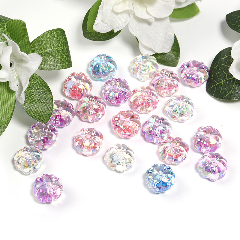 Factory Wholesale Multicolor Acrylic Beads DIY Handcrafted Jewelry Fittings