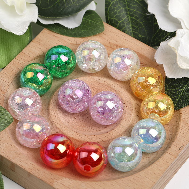 DIY Jewelry Making Multicolor Acrylic Loose Beads Bulk Wholesale Supplies