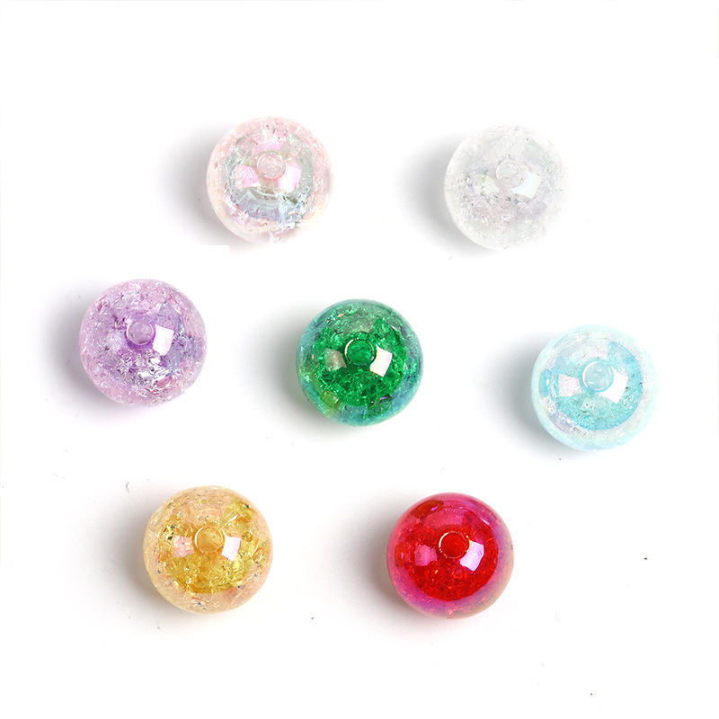DIY Jewelry Making Multicolor Acrylic Loose Beads Bulk Wholesale Supplies