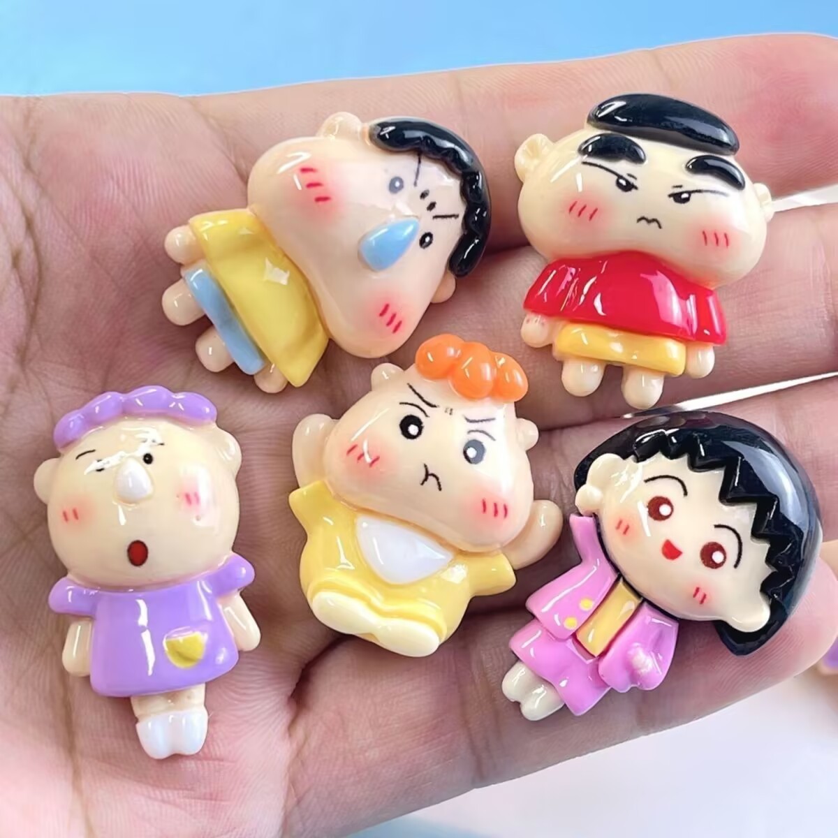 Wholesale Stackable Cartoon Resin Charms Bulk DIY Layered Handmade Jewelry Supplies