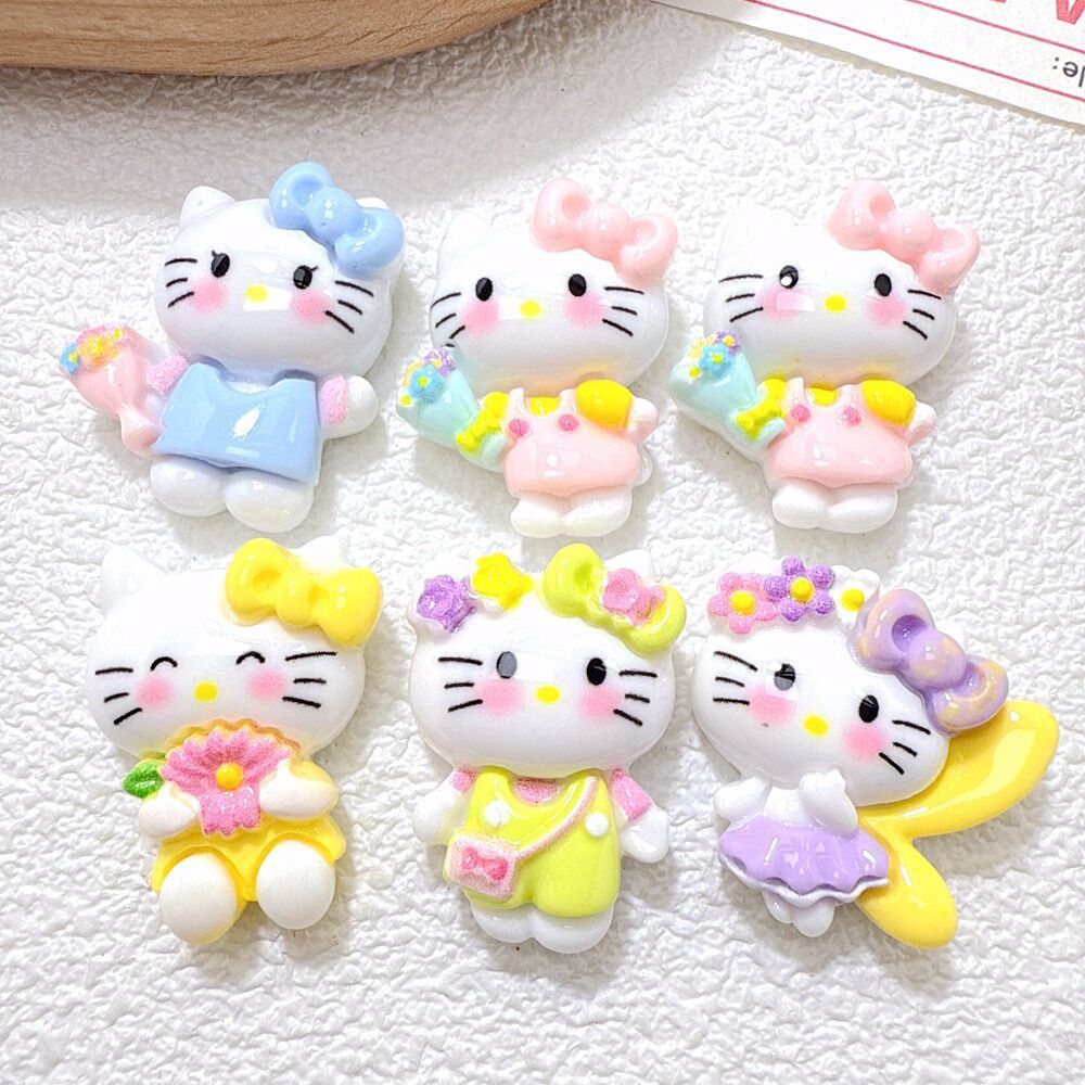 Glossy Surface Cartoon Resin Craft Charms Wholesale Bling DIY Jewelry Accessories Bulk