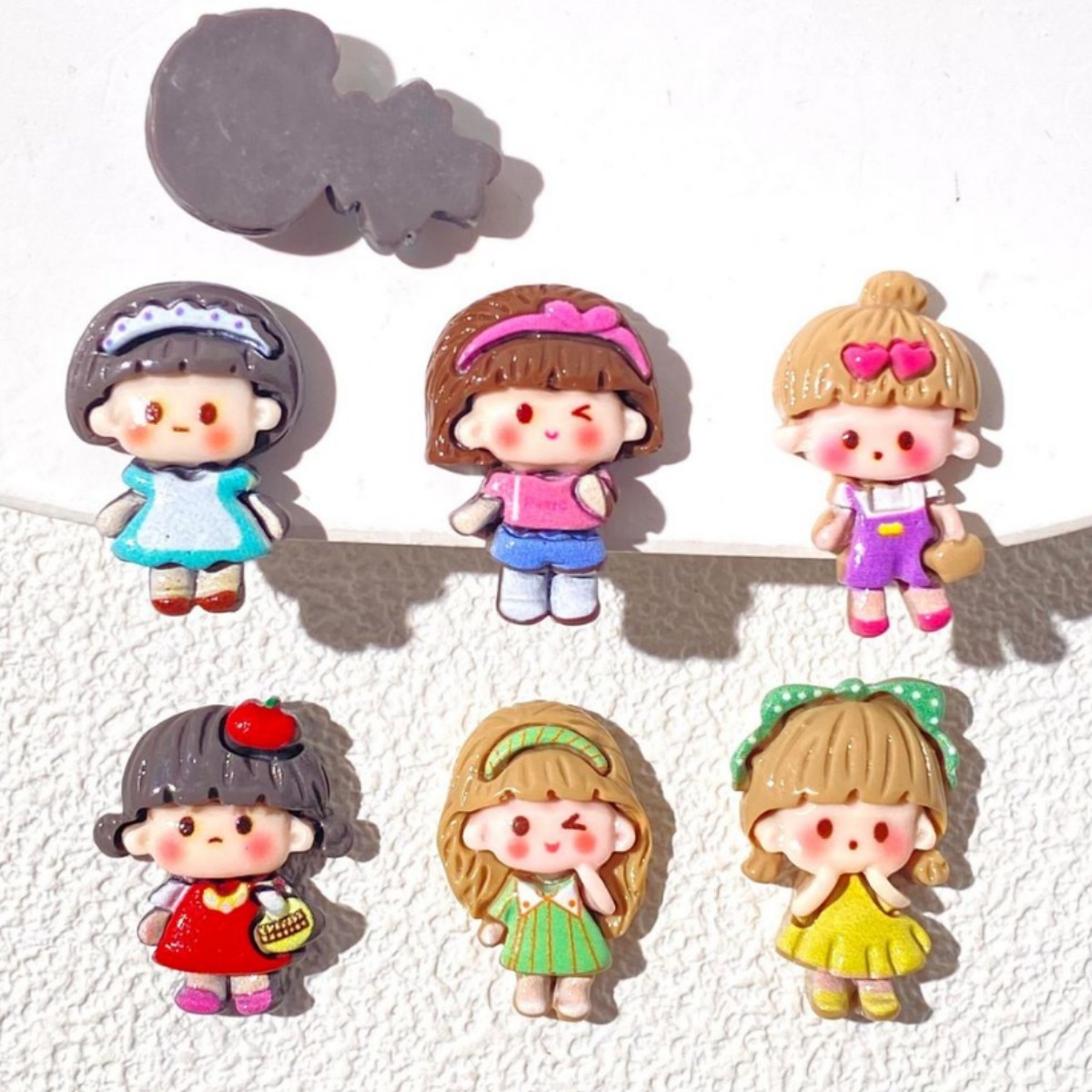 Fadeless Cartoon Resin Craft Pendants Wholesale Colorfast Bulk DIY Jewelry Charms