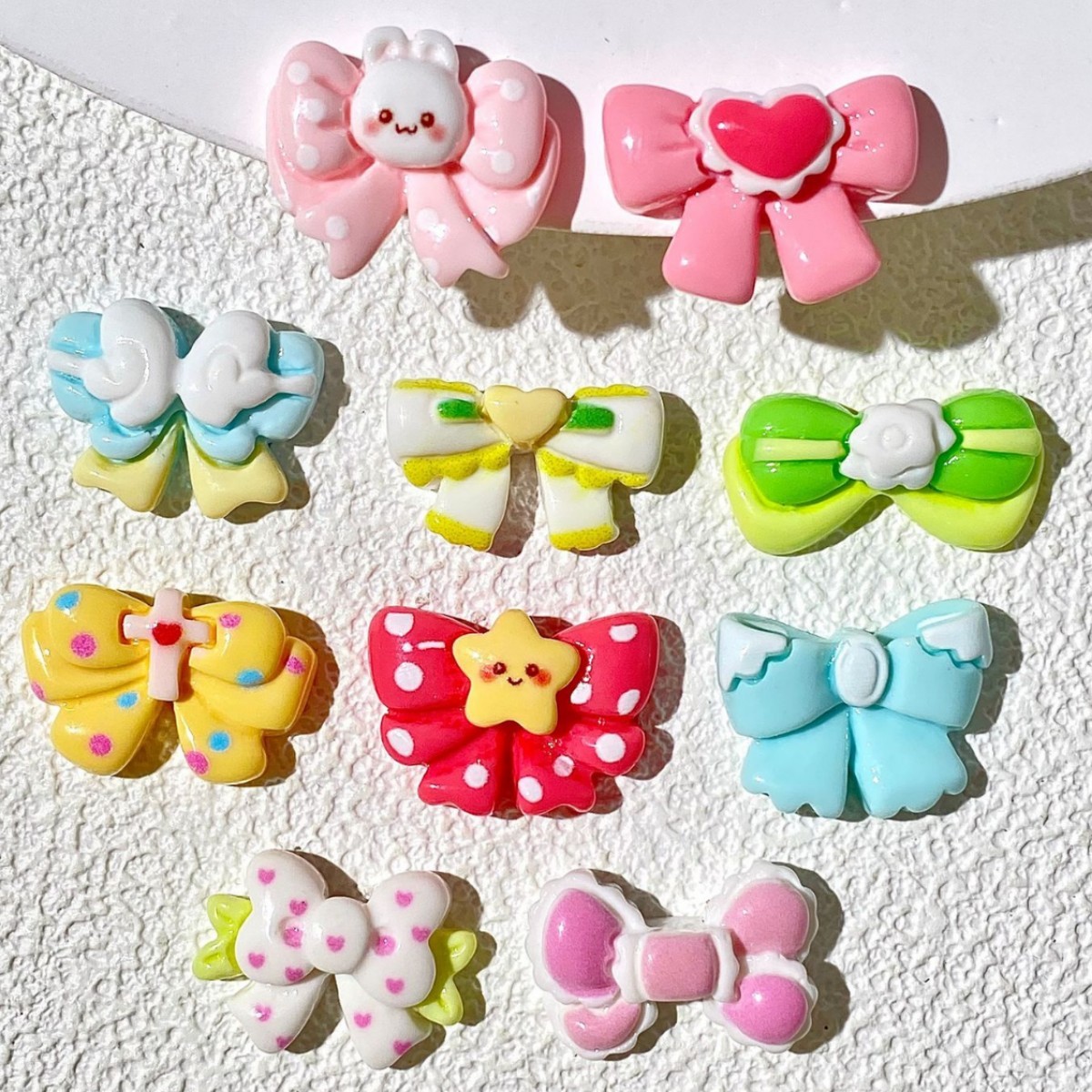 Wholesale Cartoon Resin Themed Charms Bulk DIY Holiday Handmade Gift Accessories