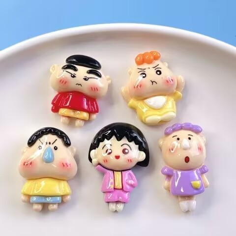 Wholesale Stackable Cartoon Resin Charms Bulk DIY Layered Handmade Jewelry Supplies