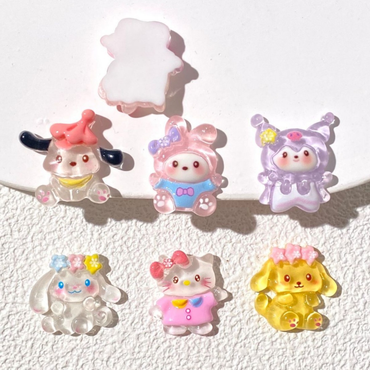 Wholesale Holiday Themed Cartoon Resin Charms Bulk Christmas Easter DIY Gift Materials
