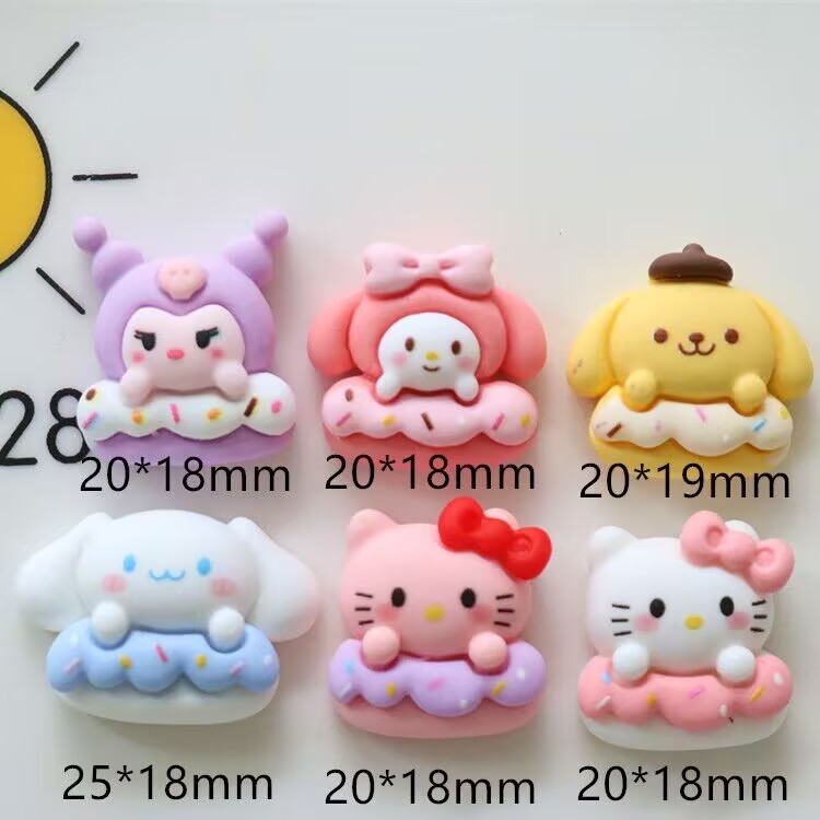 Small Cartoon Resin Craft Pendants Bulk Wholesale DIY Earring Bracelet Making Parts