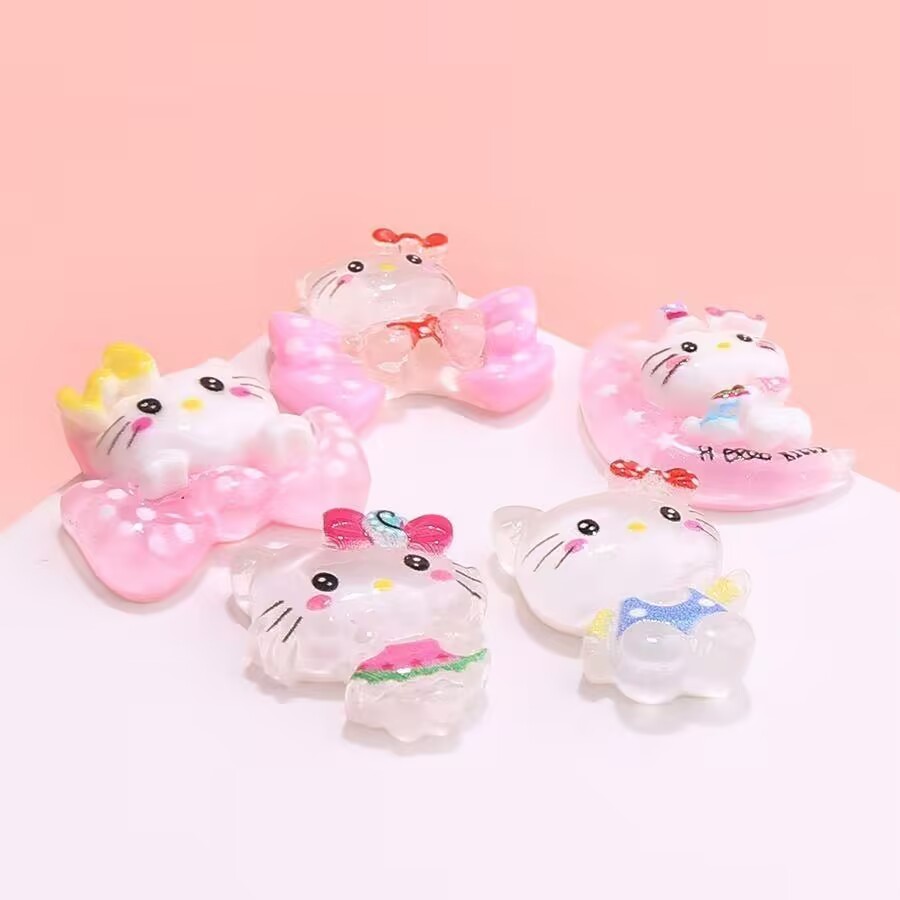 Bulk Cartoon Resin Embellishments Wholesale Versatile DIY Bracelet Necklace Parts